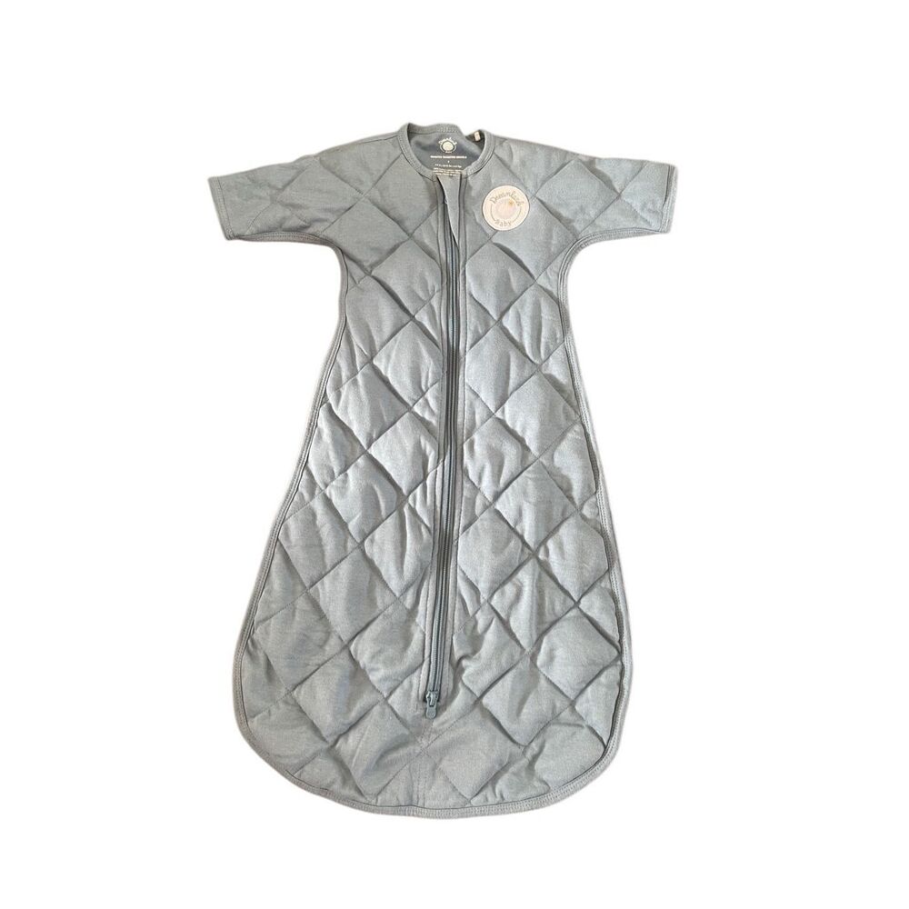 Quilted Gray Baby Sleep Sack